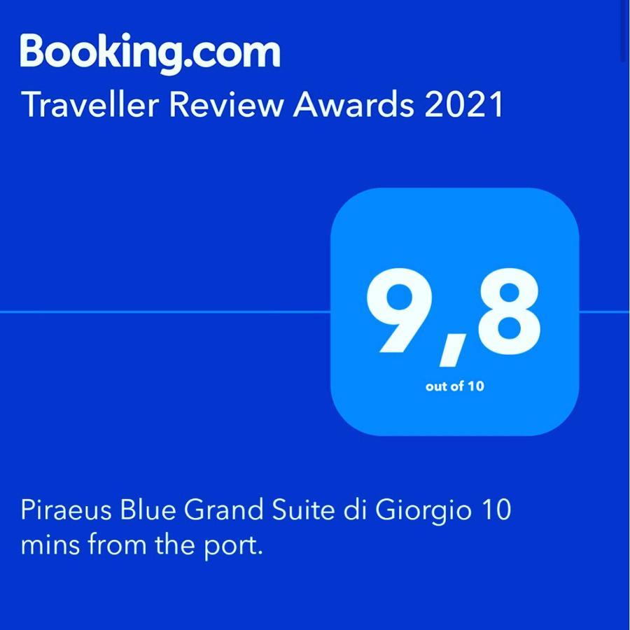 Piraeus Blue Grand Suite Di Giorgio 10 Mins From The Port. Kültér fotó